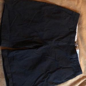 Navy blue Lands’ End shorts